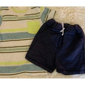 Baby Tshirt & Shorts 12 months O 016